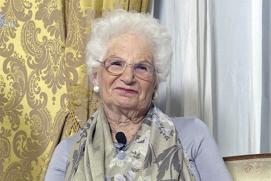 Liliana Segre: “il 25 aprile è una festa che parla, oggi come sempre, al nostro presente”